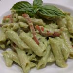Creamy Chicken Pesto Pasta
